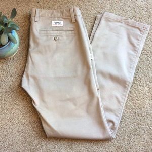 Vans men’s khaki chinos